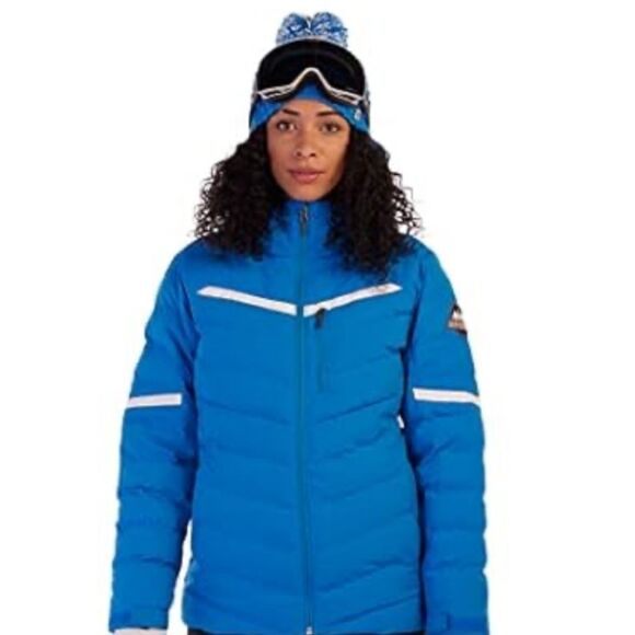 Spyder Women's Blue Brisk Synthetic Down Jacket Size Large
